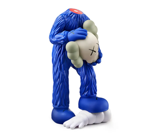 Boneco Kaws "Fellows Vinyl Figure Blue" Azul
