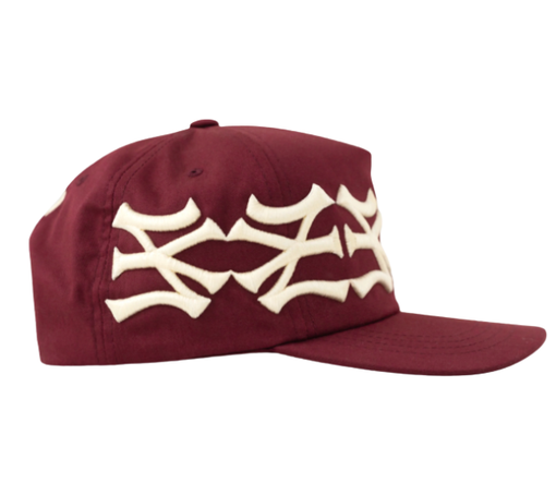 Boné Oma Design "NY NY Crown" Vinho