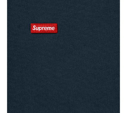 Camiseta Supreme SS26 "Small Box" Azul Marinho