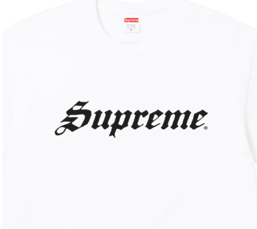 Camiseta Supreme SS26 "Speed" Branco