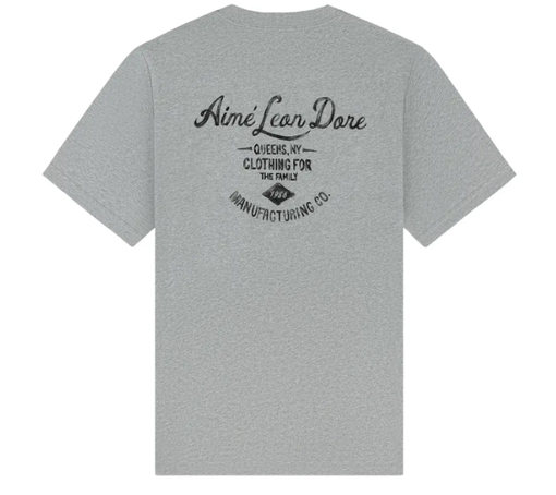 Camiseta Aimé Leon Dore "General Store Pocket Gym Grey" Cinza