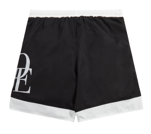 Shorts Rhude "Side Logo" Preto
