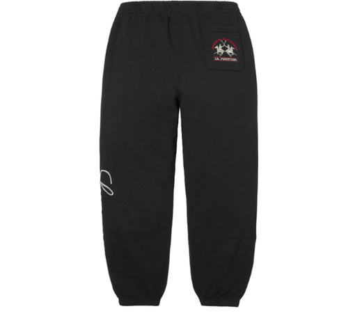 Calça Supreme x La Martina x Jacob & Co "Black" Preto