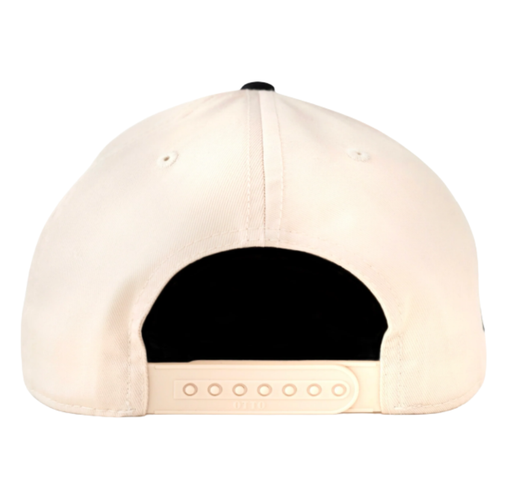 Boné Oma Design "NY NY Curved Brim" Creme/Preto