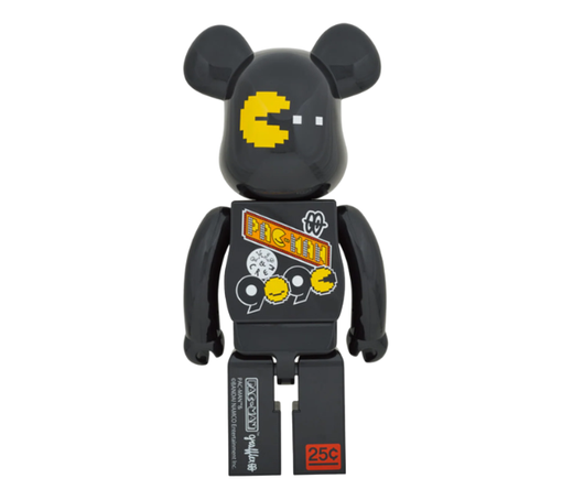 Bearbrick Medicom Toy Pac-Man x Grafflex x 9090 x S.H.I.P & Crew 1000%