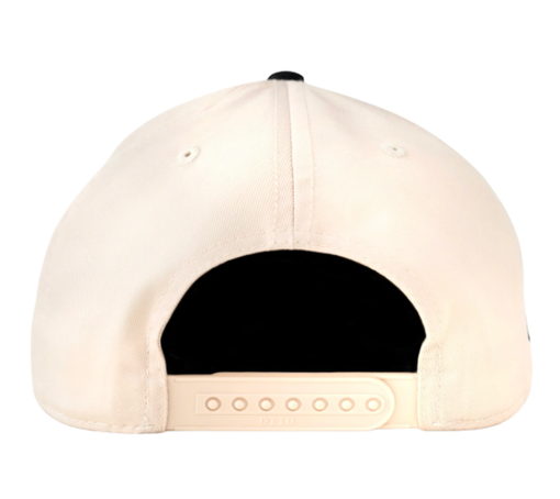 Boné Oma Design "NY NY Curved Brim" Creme/Preto