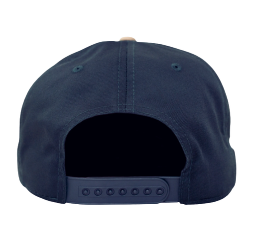 Boné Oma Design "NY NY Curved Brim" Azul/Bege