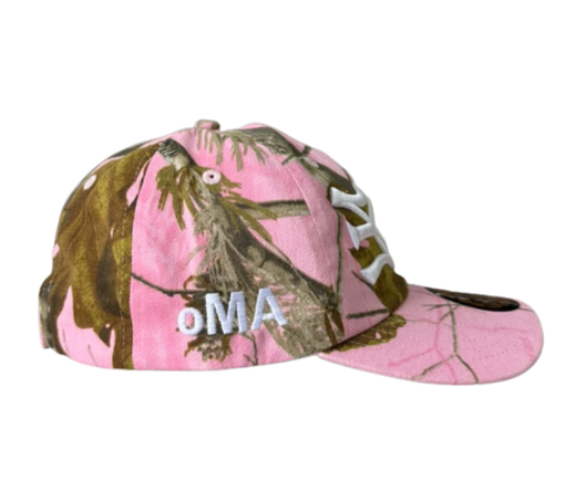 Boné Oma Design "NY NY Curved Brim Hat Realtree Pink" Rosa