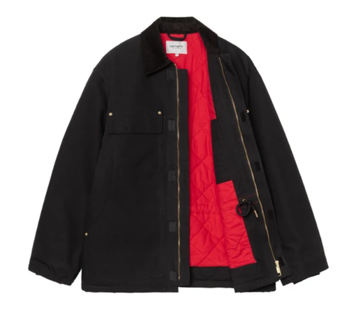 Jaqueta Carhartt "OG Artic Coat Black / Black Rigid" Preto