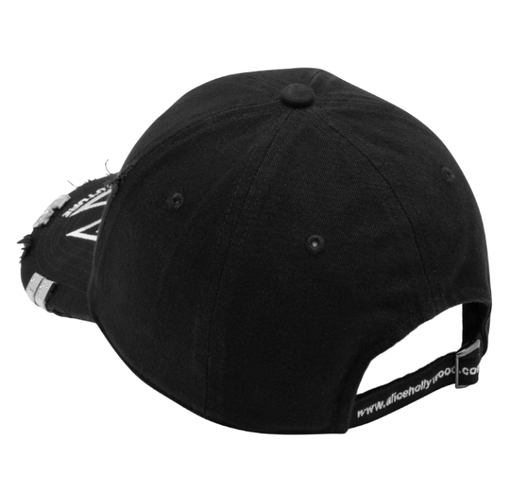 Boné Alice Hollywood "Moto Couture" Preto