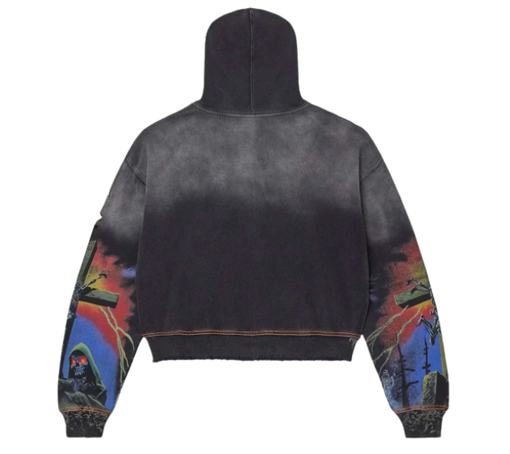 Moletom Valley "Damned Big Zip Up" Preto