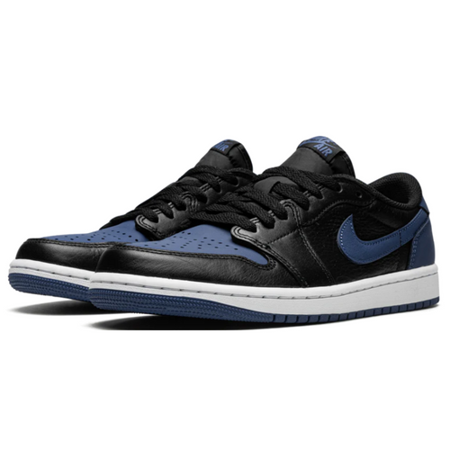 Tênis Nike Air Jordan 1 Retro Low OG "Mystic Navy" Preto/Azul