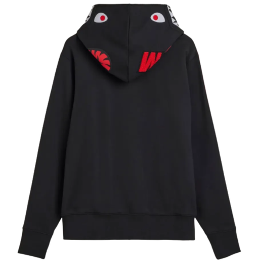 Moletom Adidas x BAPE "Ultimate Shark Black" Preto
