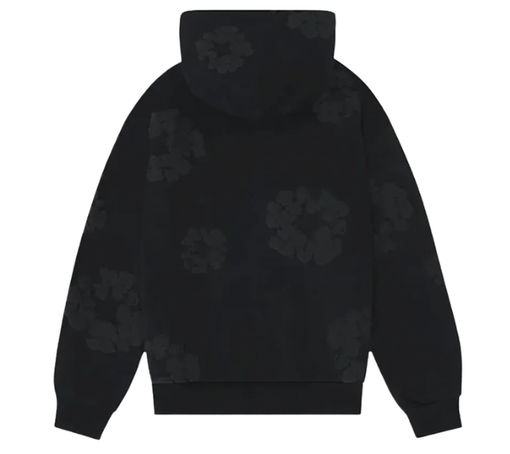 Moletom Denim Tears "Cotton Wreath Monochrome" Preto