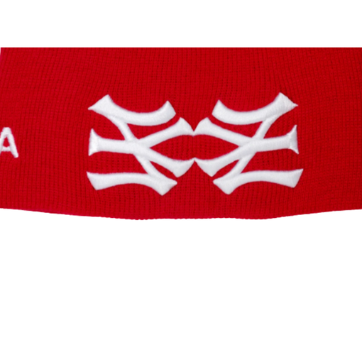 Touca Oma Design "Ny Ny Skully" Vermelho