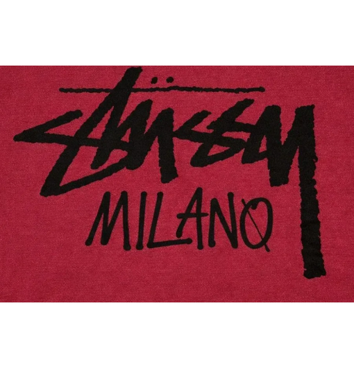 Camiseta Stüssy "Stock Milano" Vinho