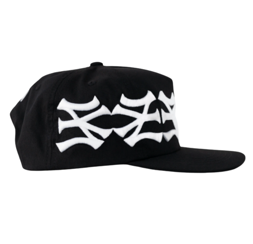 Boné Oma Design "NY NY Crown" Preto/Branco