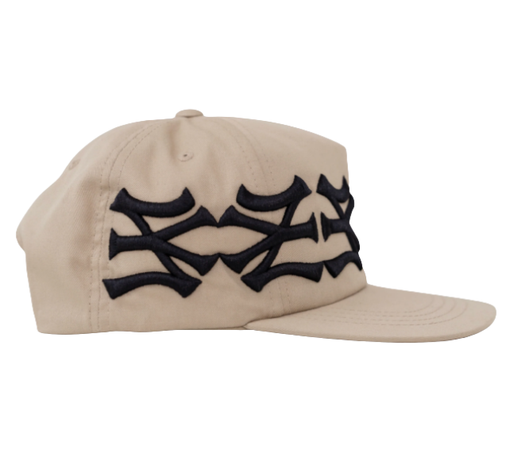 Boné Oma Design "NY NY Crown" Bege