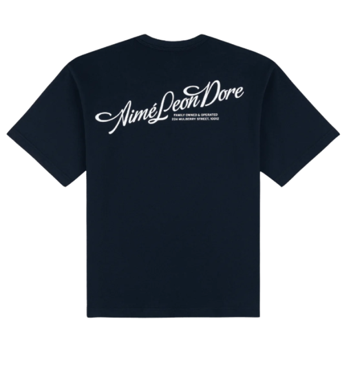 Camiseta Aimé Leon Dore "Pappoús" Azul Marinho