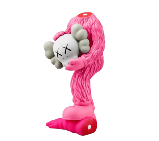 Boneco Kaws "Fellows Vinyl Figure Pink" Rosa
