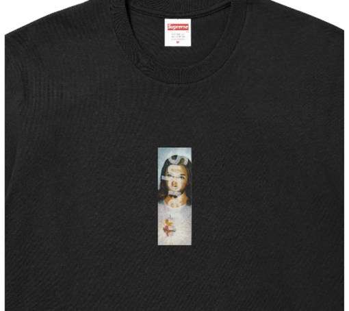 Camiseta Supreme FW26 "Prayer" Preto