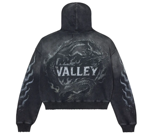 Moletom Valley "Serpent Pullover" Preto