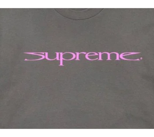 Camiseta Supreme "Sharp" Cinza