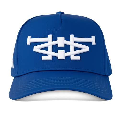 Boné Oma Design "La La Curved Brim" Azul