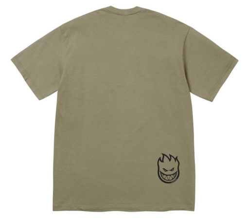 Camiseta Supreme x Spitfire SS26 "Flag" Verde
