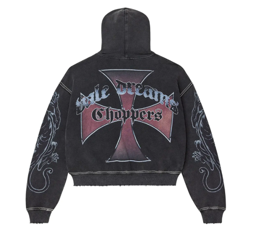 Moletom Valley "Hardy Boyz Zip Up" Preto