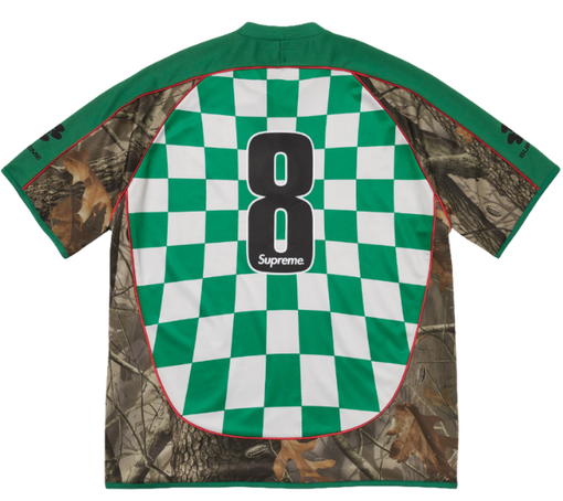Jersey Supreme SS26 "Checkerboard Soccer" Verde