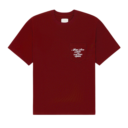 Camiseta Aimé Leon Dore "Diner" Vinho