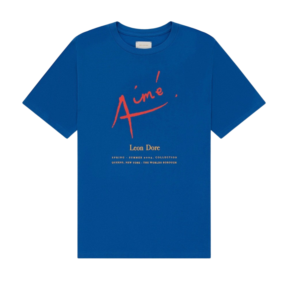 Camiseta Aimé Leon Dore "Gallery" Azul
