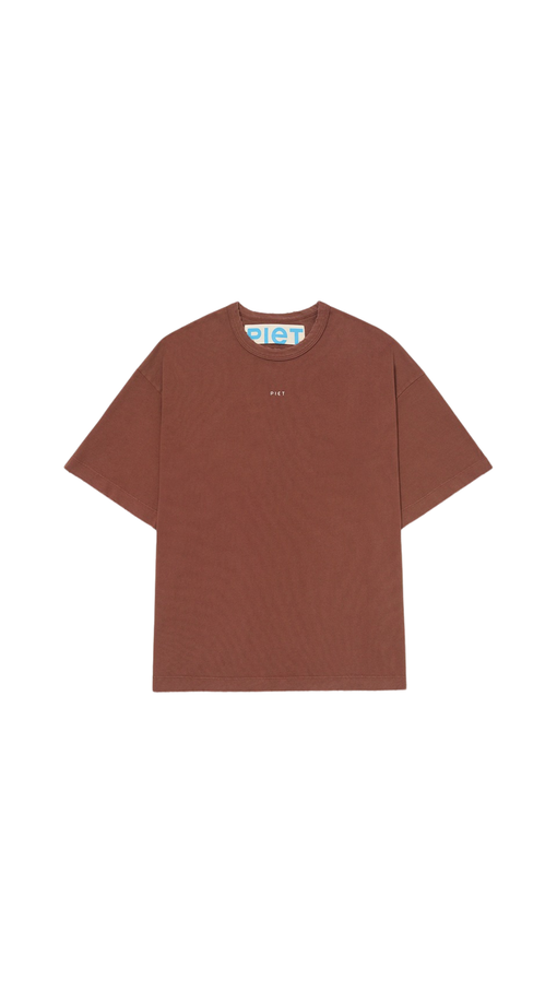 Camiseta Piet "Logo" Marrom