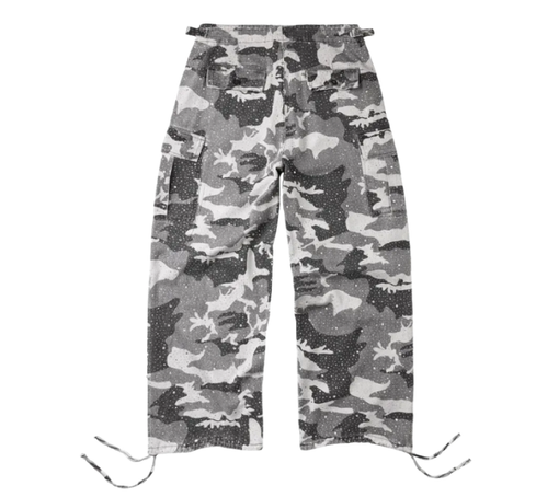 Calça Valley "Winter Crystal Camo Cargos" Camuflado