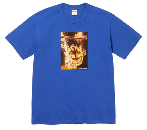 Camiseta Supreme x Spitfire SS26 "Flag" Azul