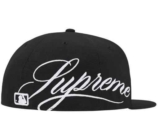 Boné Supreme SS26 "New York Yankees New Era" Preto