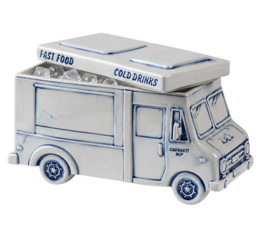 Porta Gelo Carhartt "Cold Drinks Ice Cube Dispenser" Branco/Azul
