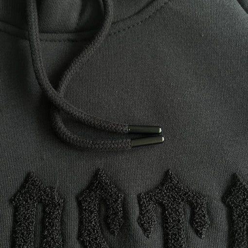 Tracksuit Trapstar "Chenille Decoded 2.0 Blackout Edition" Preto