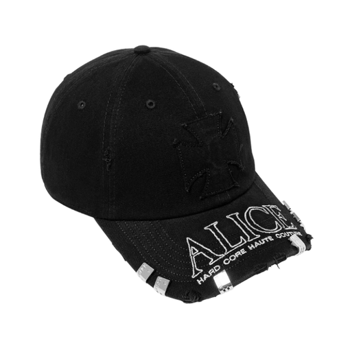 Boné Alice Hollywood "Atelier Logo 2.0" Preto