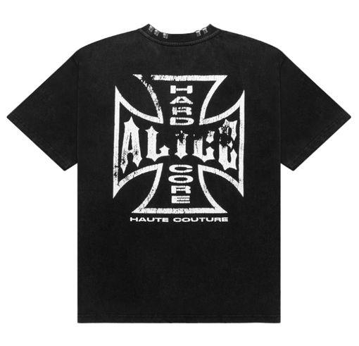 Camiseta Alice Hollywood "Moto" Preto