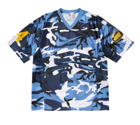 Jersey Supreme FW26 x Nike "Football Jersey" Camuflado