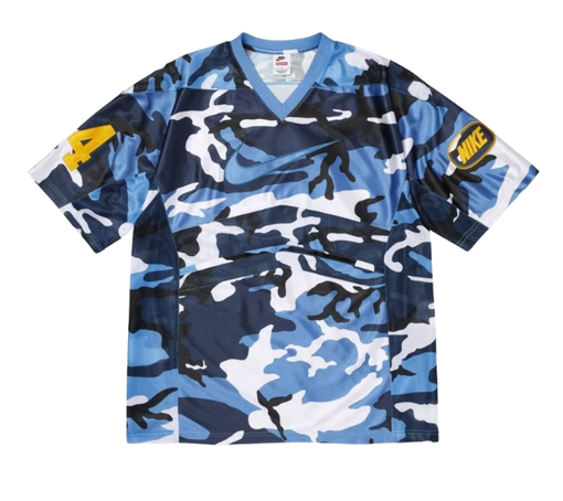 Jersey Supreme FW26 x Nike "Football Jersey" Camuflado