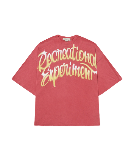 Camiseta Supersized Piet "Recreation Air Brush" Vermelho