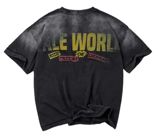 Camiseta Valley "Newspaper" Preto