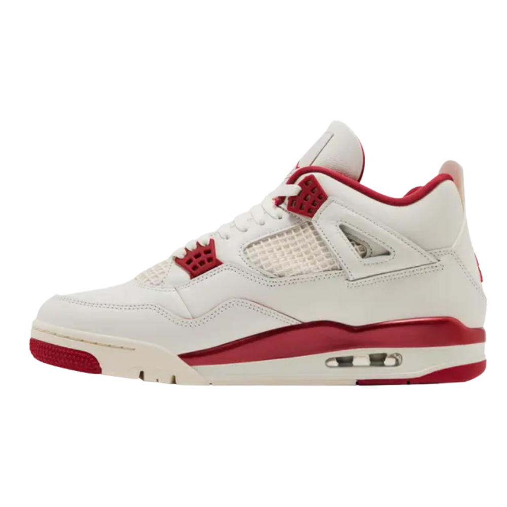 Tênis Jordan 4 Retro Wmns "Valentine's Day Sierra Red" Vermelho/Branco