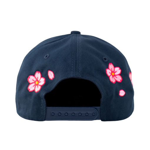 Boné Oma Design "NY CHerry Blossom" Azul Marinho