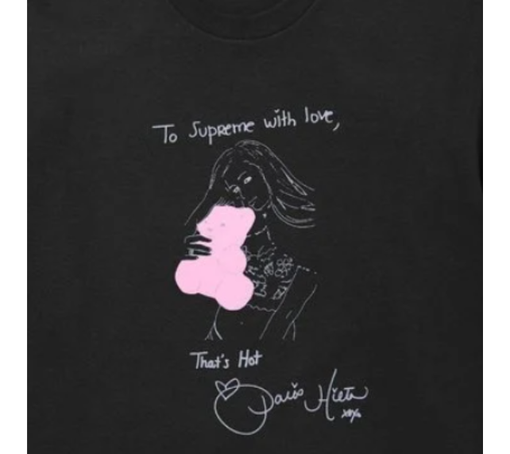 Camiseta Supreme FW26 "Paris" Preto