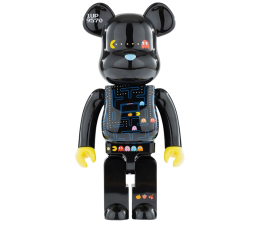 Bearbrick Medicom Toy Pac-Man x Grafflex x 9090 x S.H.I.P & Crew 1000%