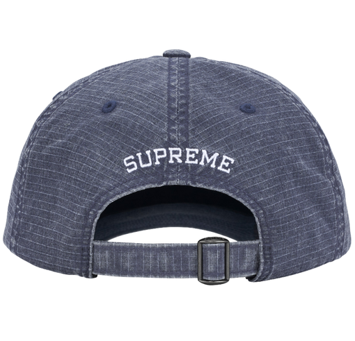 Boné Supreme SS26 "Arabic Logo" Azul Marinho